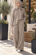 Ensemble décontracté taupe