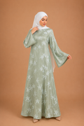 Robe Lilia verte