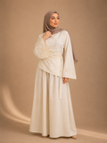 Ensemble Jupe et Haut Kawtar Blanc