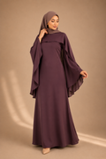 Robe Haya Luxe violet profond