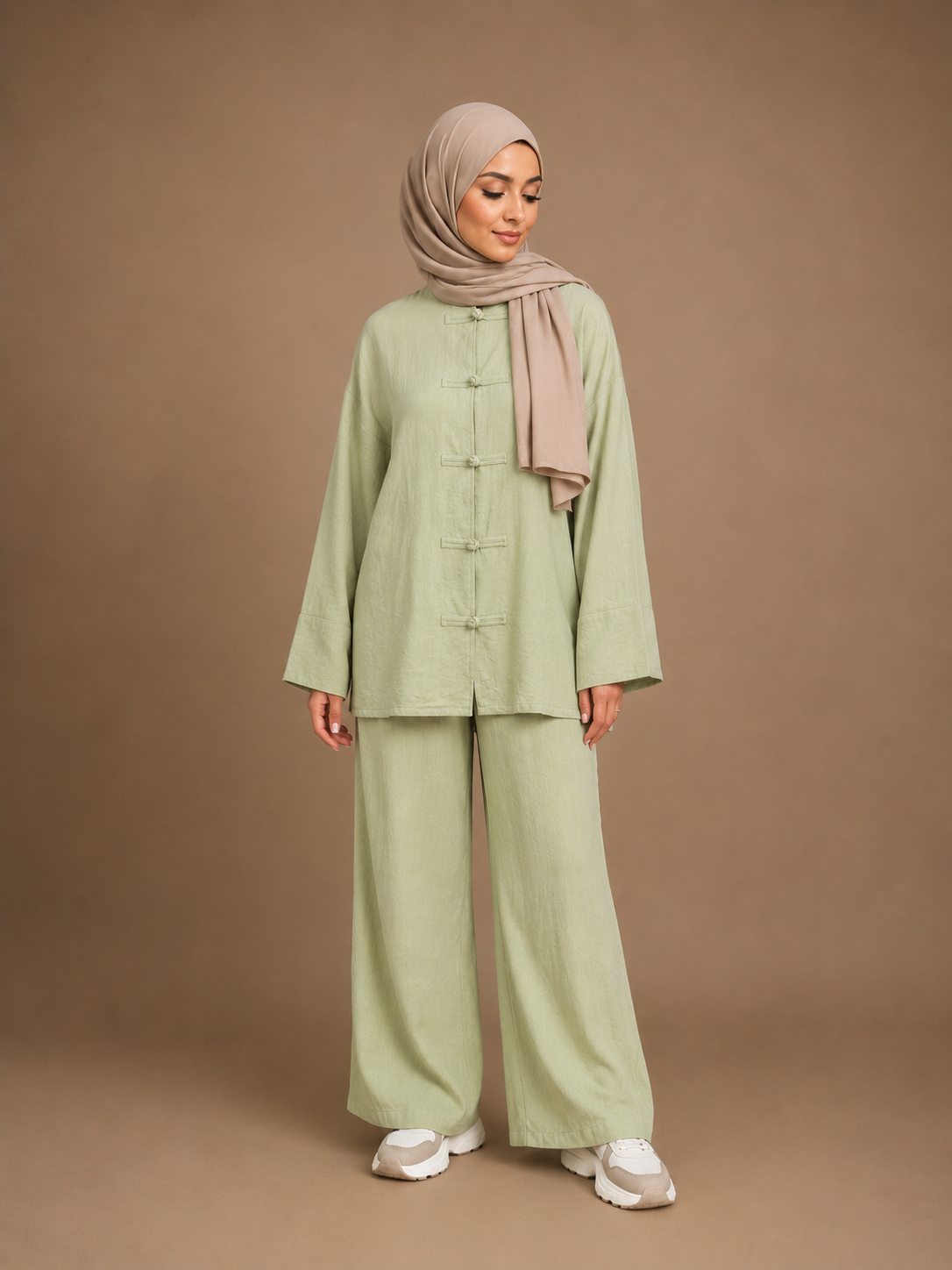 Ensemble Assia lin vert