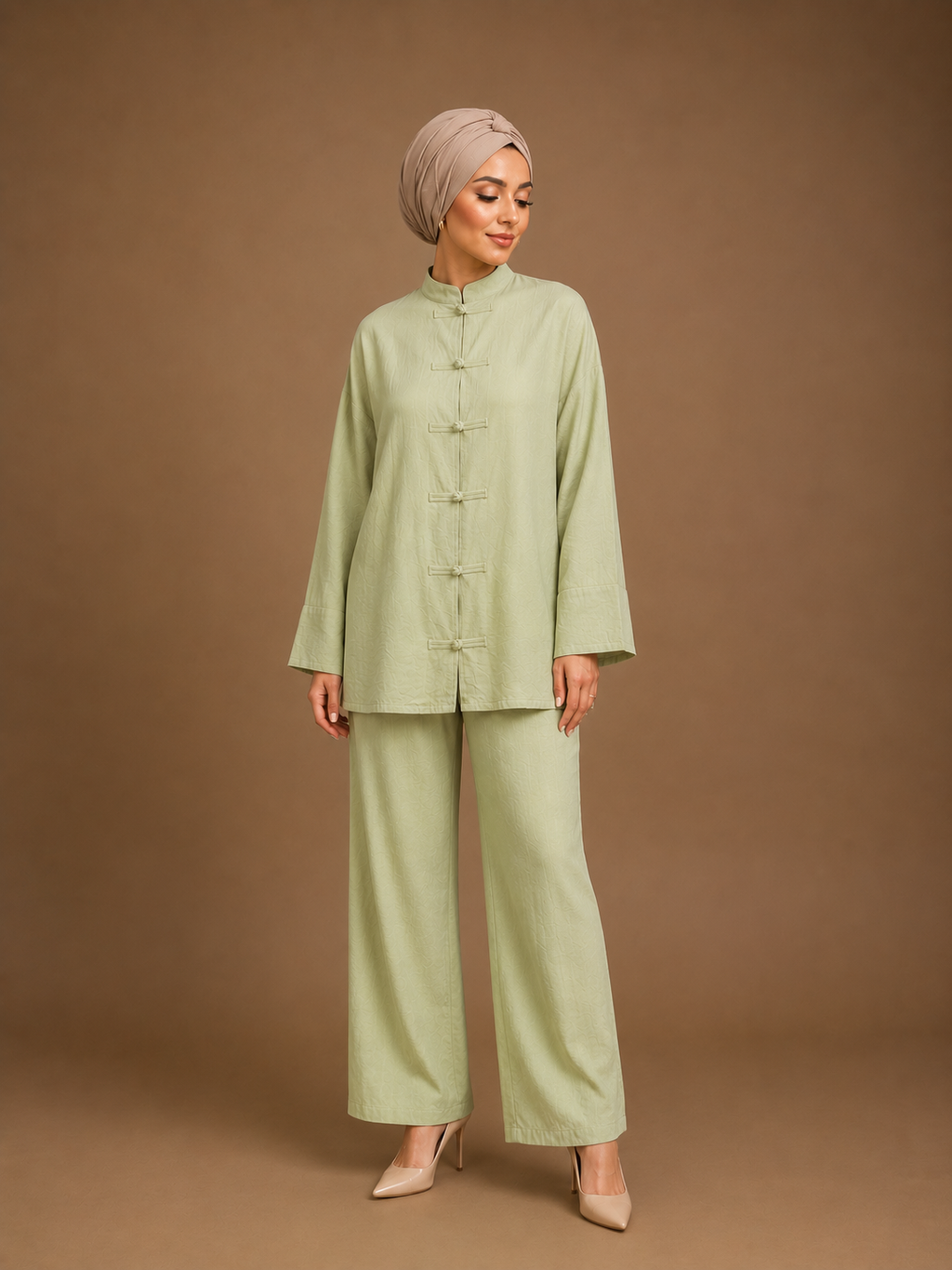Ensemble Assia lin vert