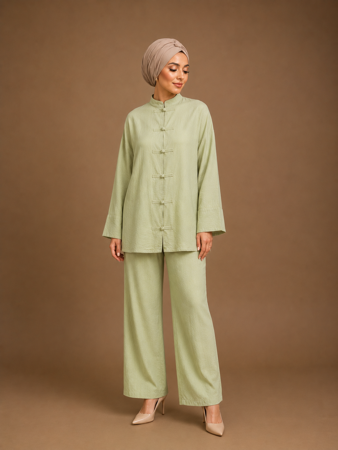 Ensemble Assia lin vert