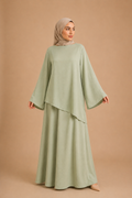 Ensemble asymétrique avec jupe