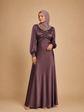 Robe satinée Basma