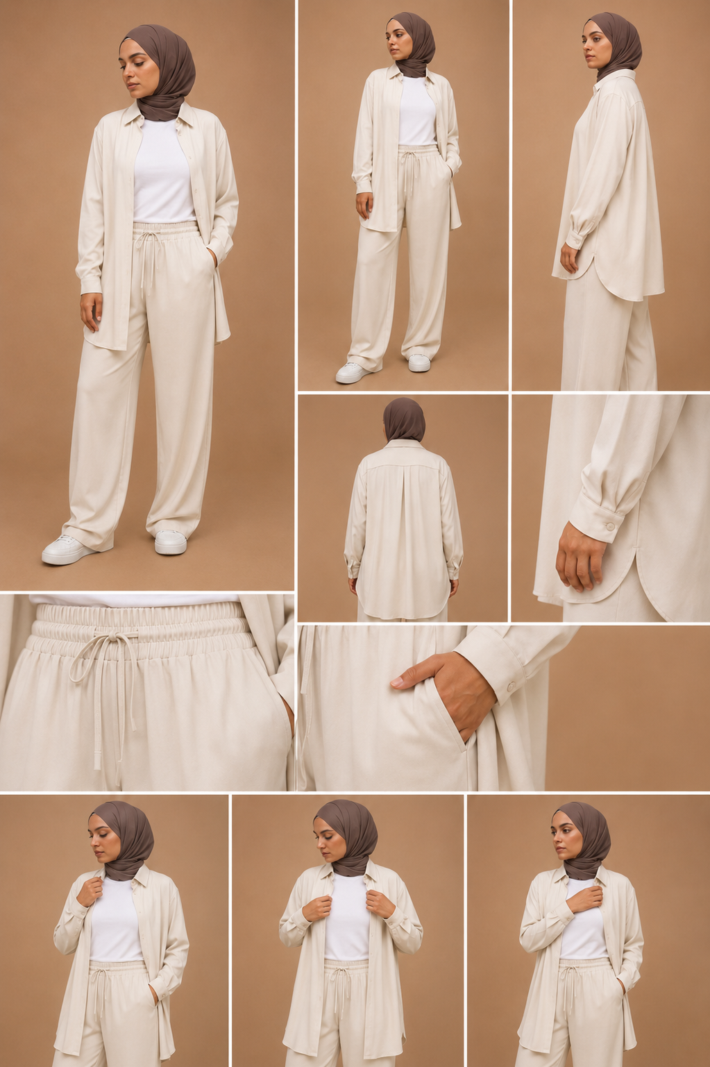 Ensemble Sarah beige