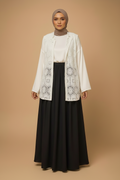 Jupe tencel noir Nawel