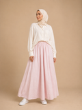 Jupe Tasnim rose