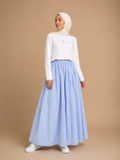 Jupe Tasnim bleue
