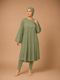 Burkini Maillot de Bain Islamique vert