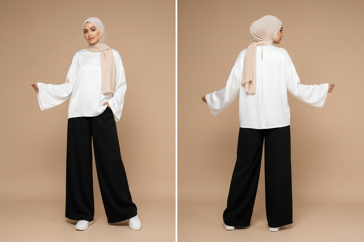 Haut Top Noor blanc
