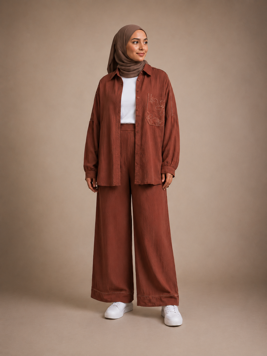 Ensemble Lina Terracotta