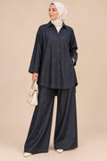 Ensemble chemise et pantalon en jean
